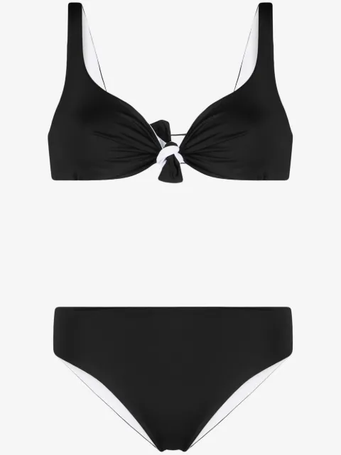 Fisico knot-detail bikini