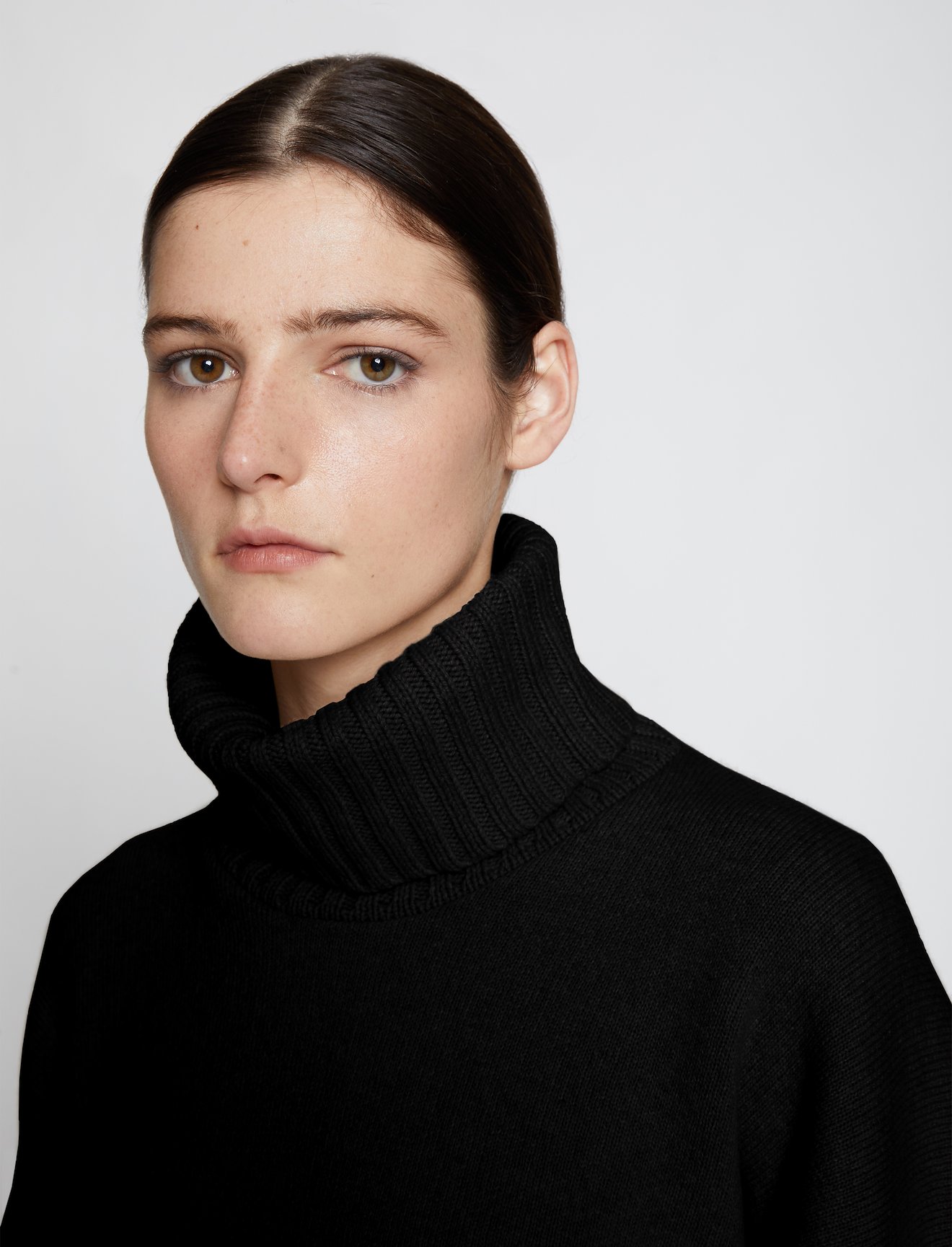 Doubleface Eco Cashmere Oversized Turtleneck Sweater #4