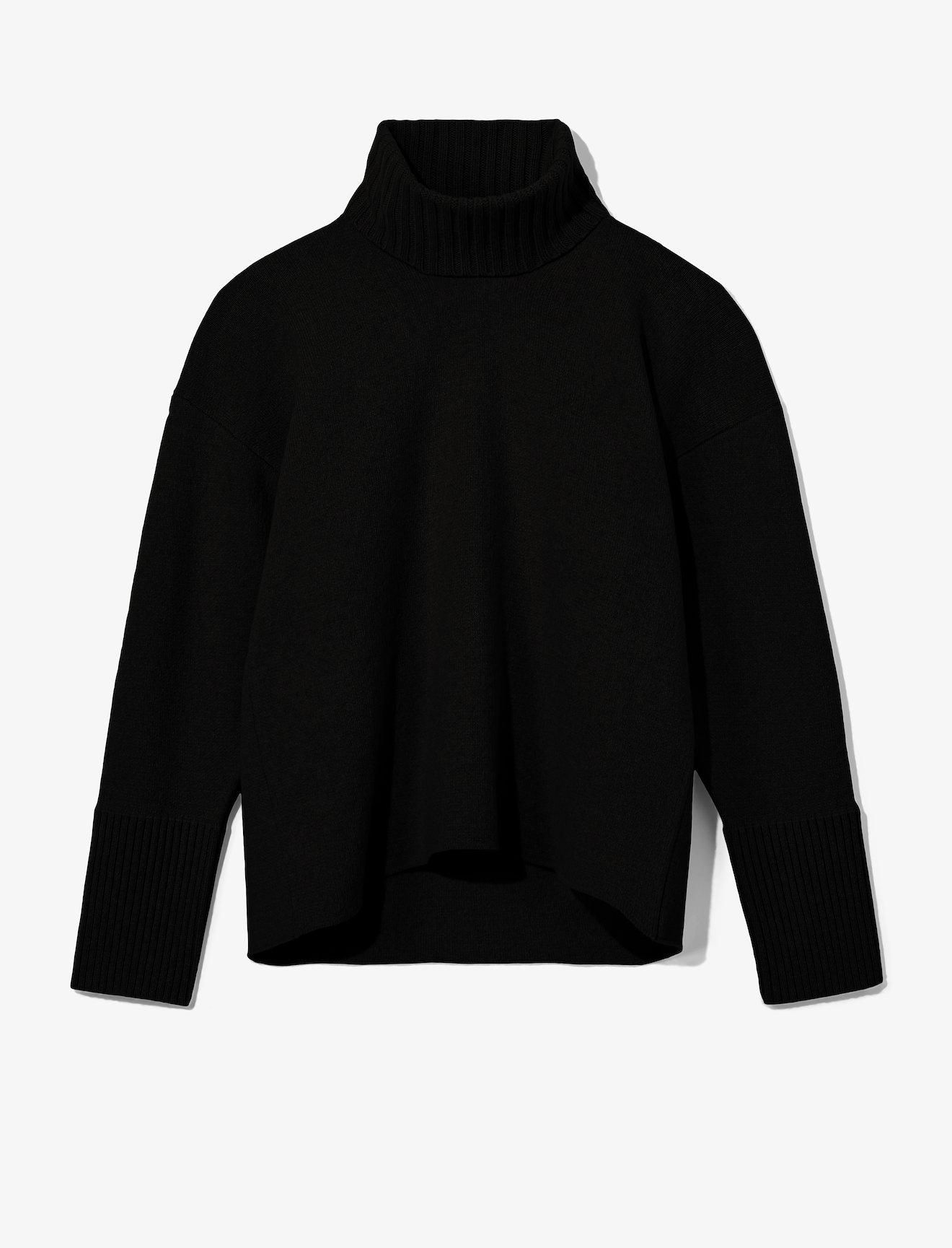 Doubleface Eco Cashmere Oversized Turtleneck Sweater #5