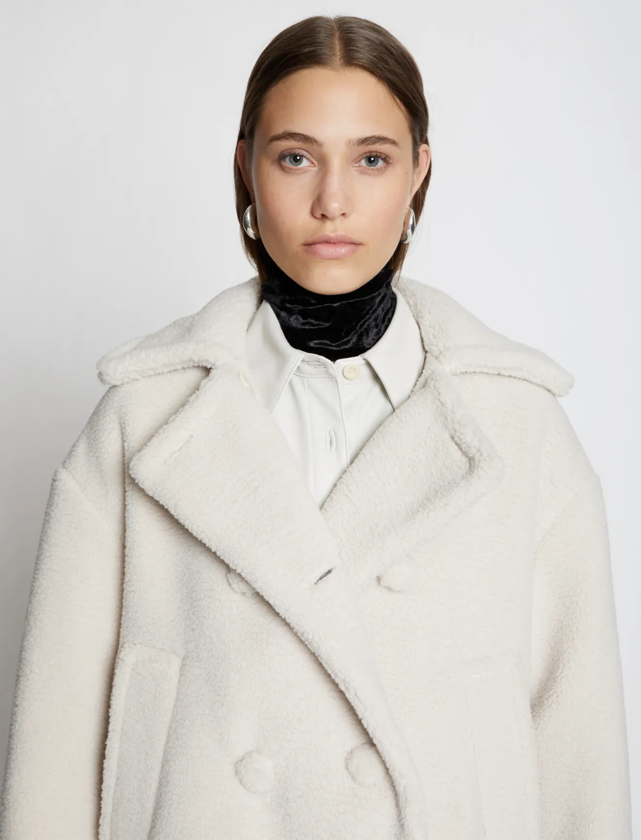 proenza schouler teddy bear coat