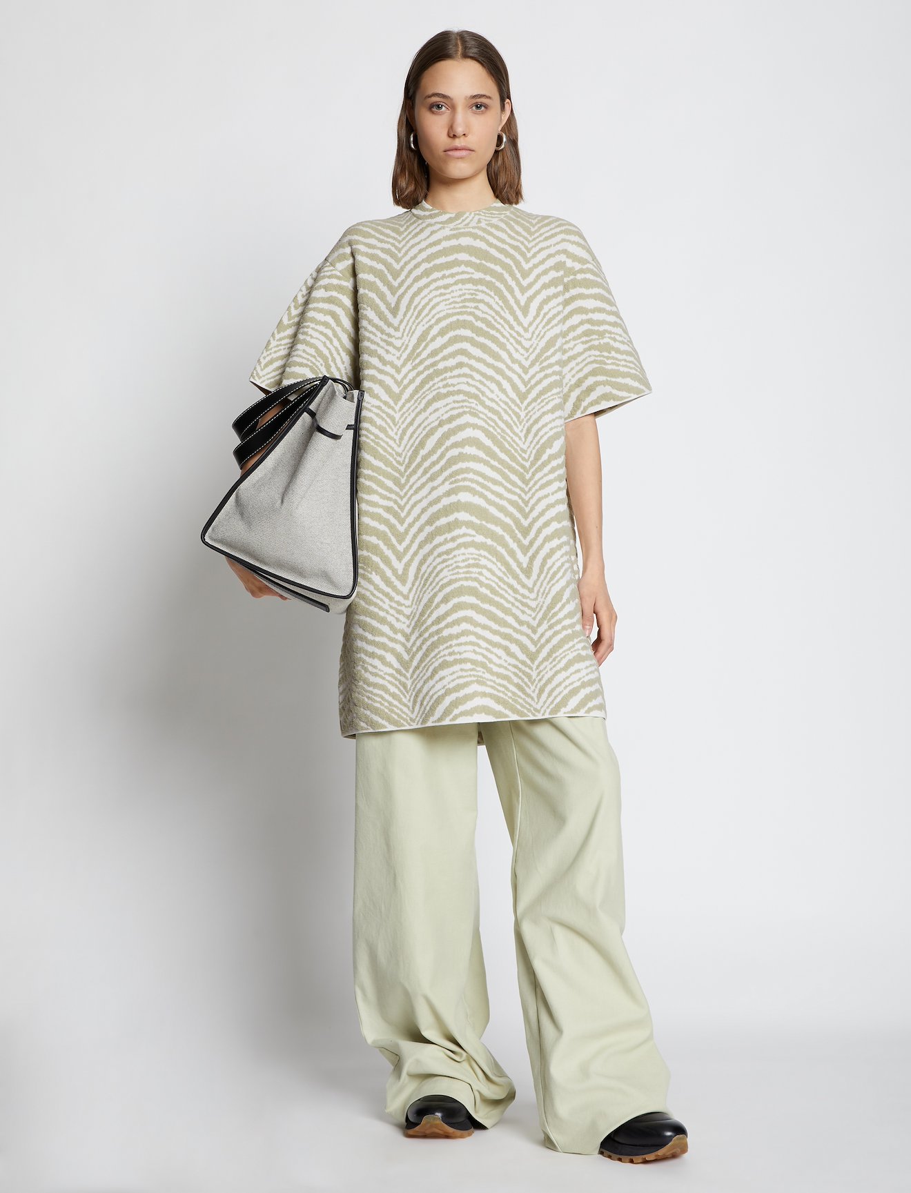 Animal Jacquard Knit Dress #1