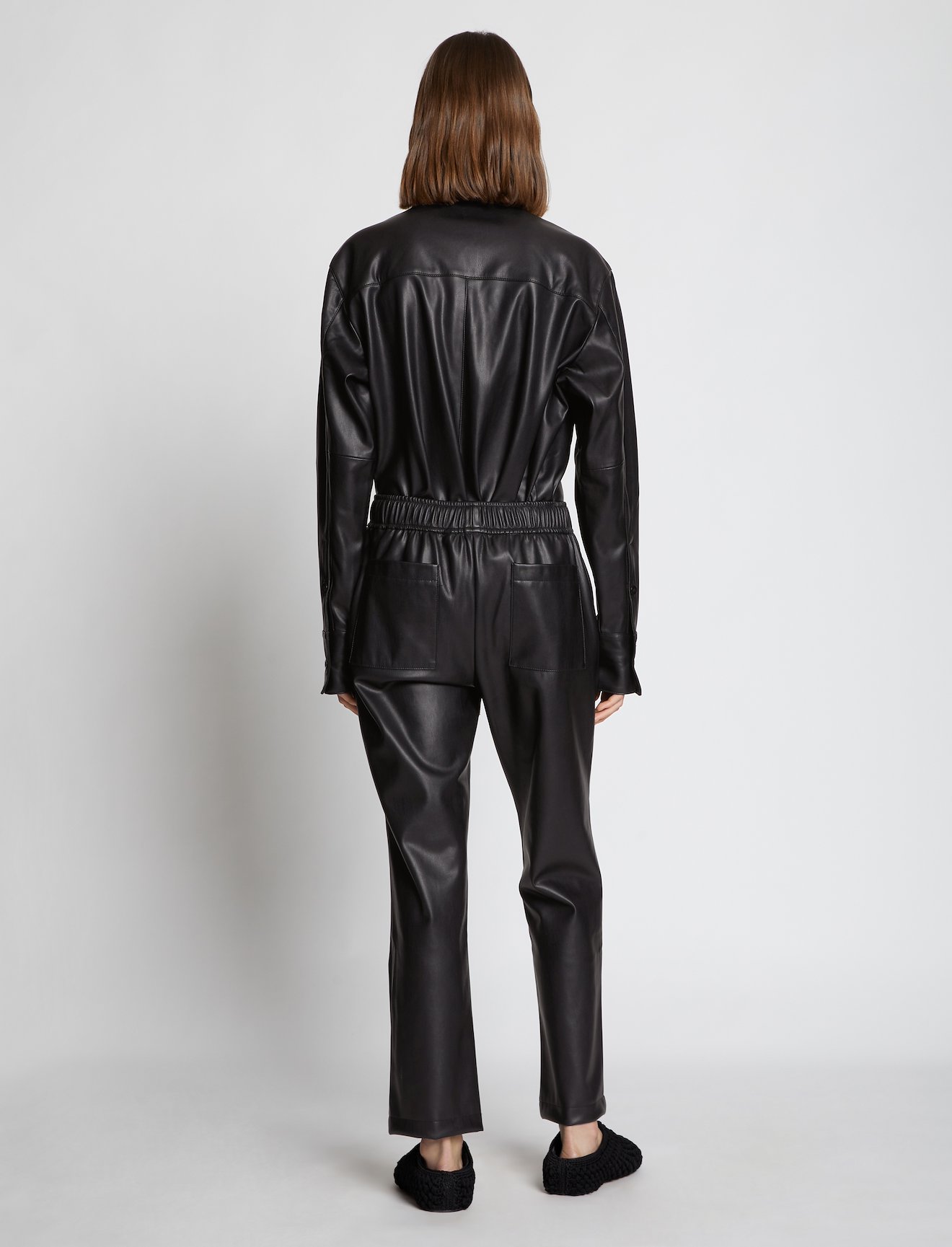Faux Leather Shirt #3