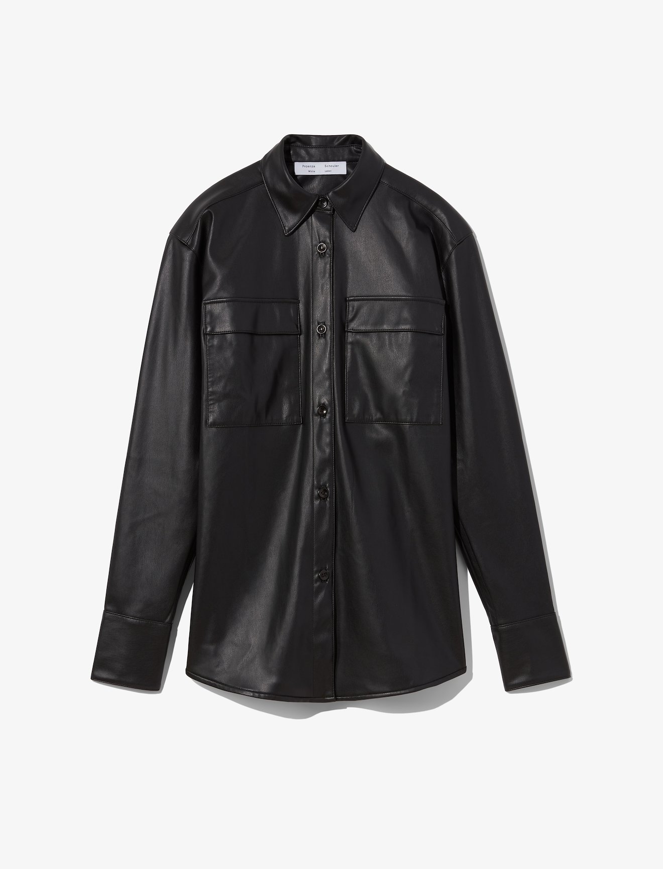 Faux Leather Shirt #5