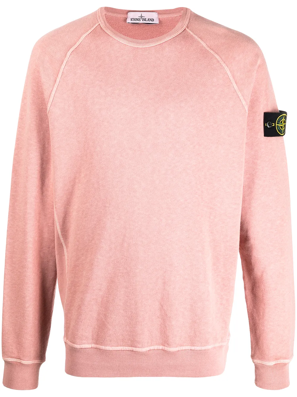 фото Stone island толстовка с нашивкой-логотипом