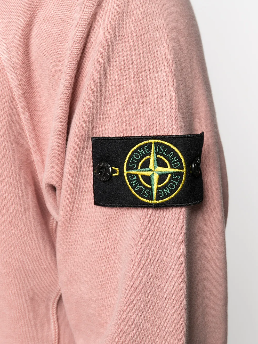 фото Stone island толстовка с нашивкой-логотипом