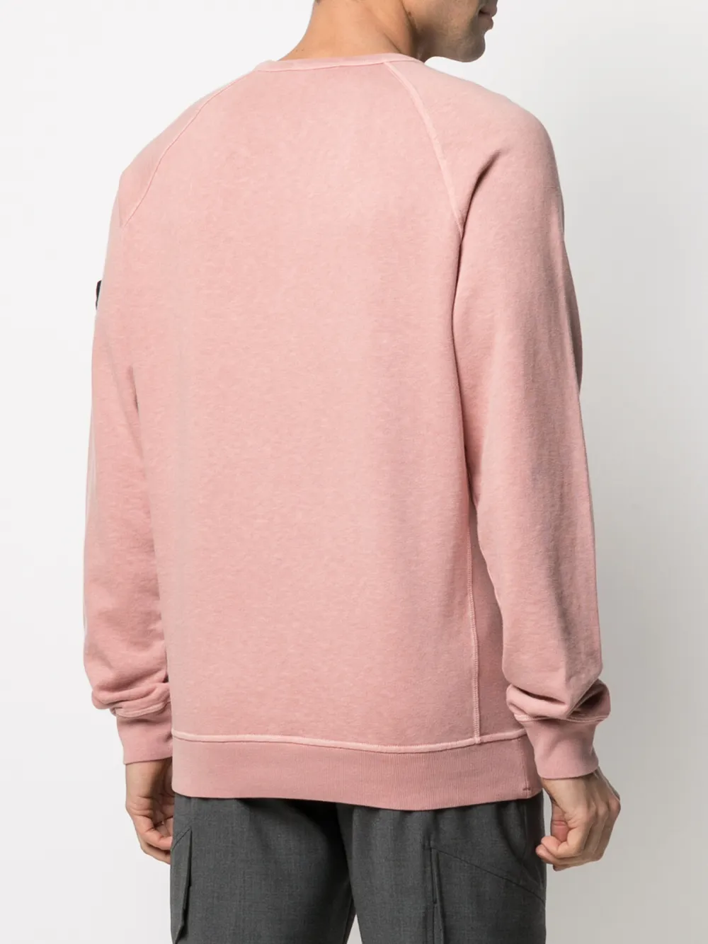 фото Stone island толстовка с нашивкой-логотипом