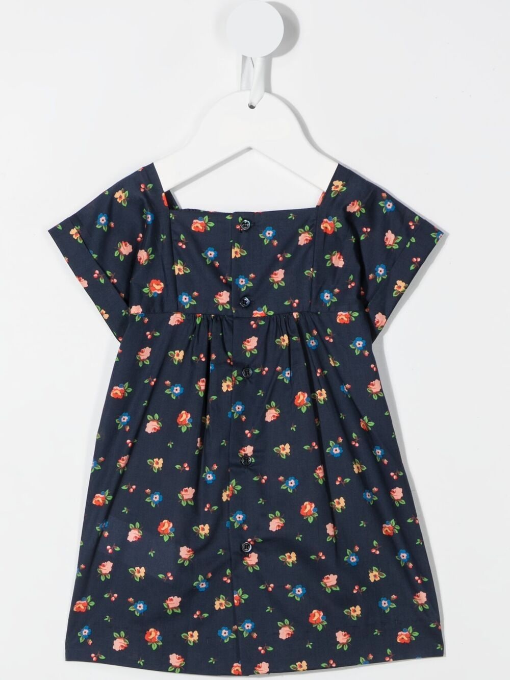 FLORAL-PRINT COTTON DRESS