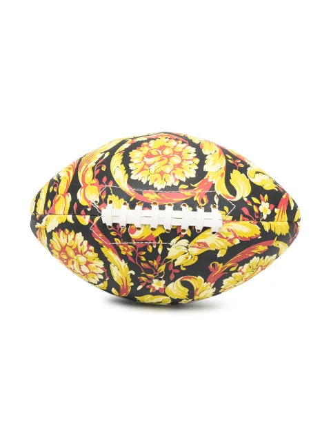 Versace Kids baroque-print American football