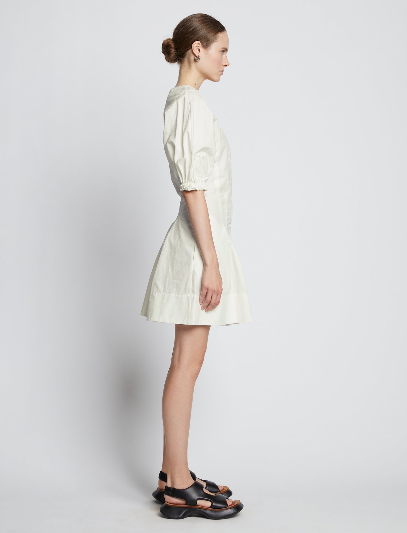 Cotton Linen Mini Dress #1