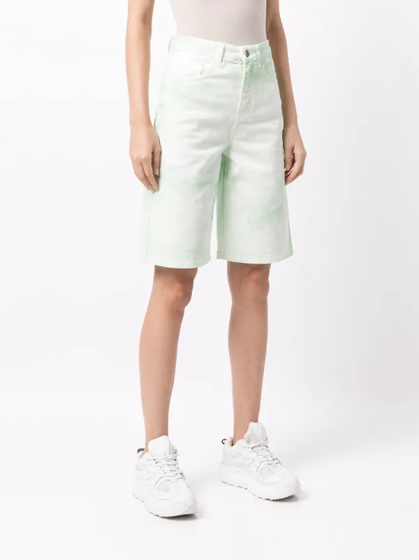 Shop IRENEISGOOD high-waisted tie-dye 