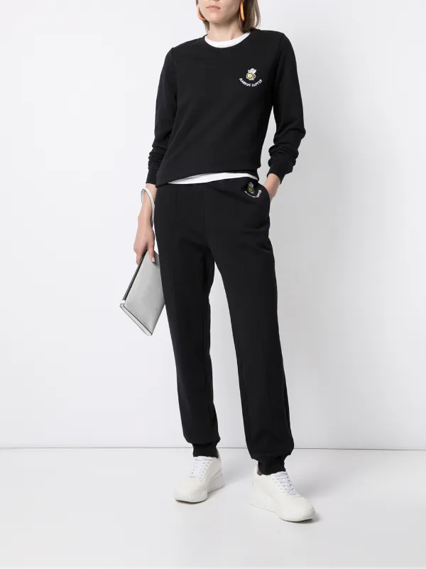 bee embroidered sweatshirt