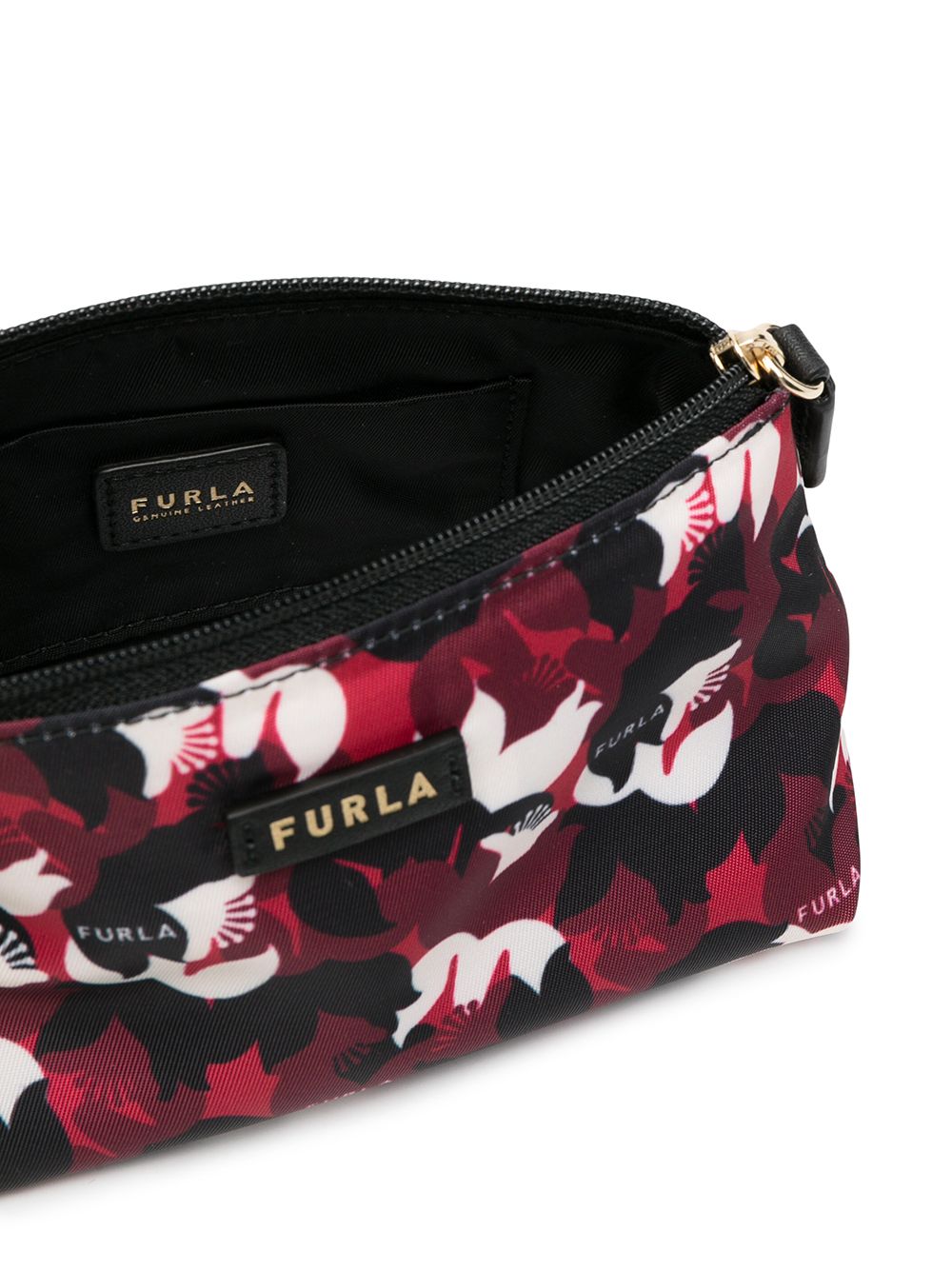 фото Furla косметичка с абстрактным принтом