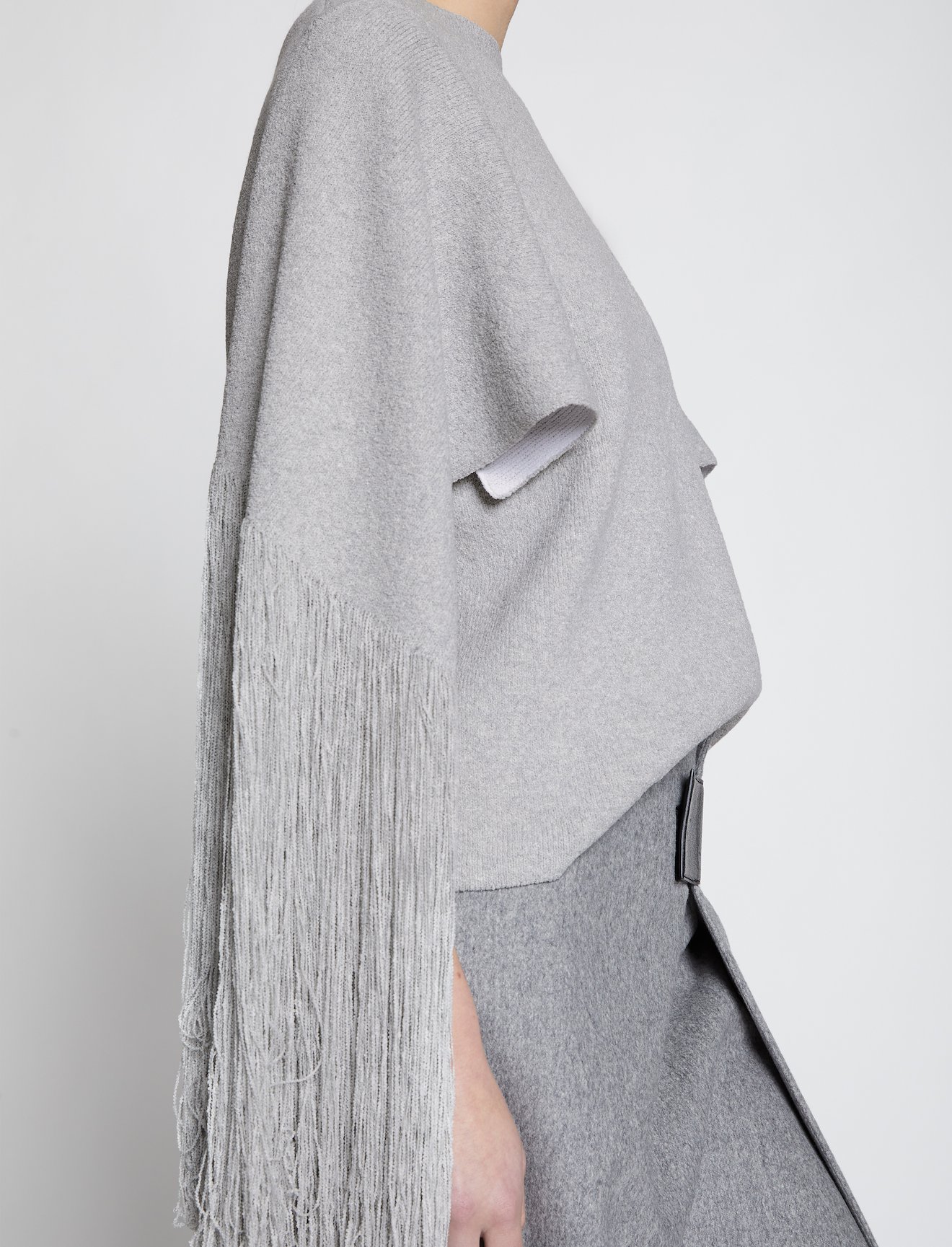 Fringe Sleeve Sweater #3