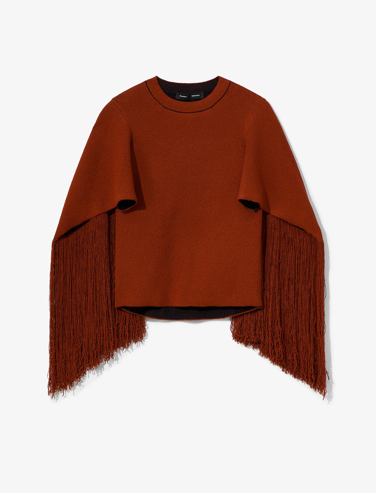 Fringe Sleeve Sweater #4