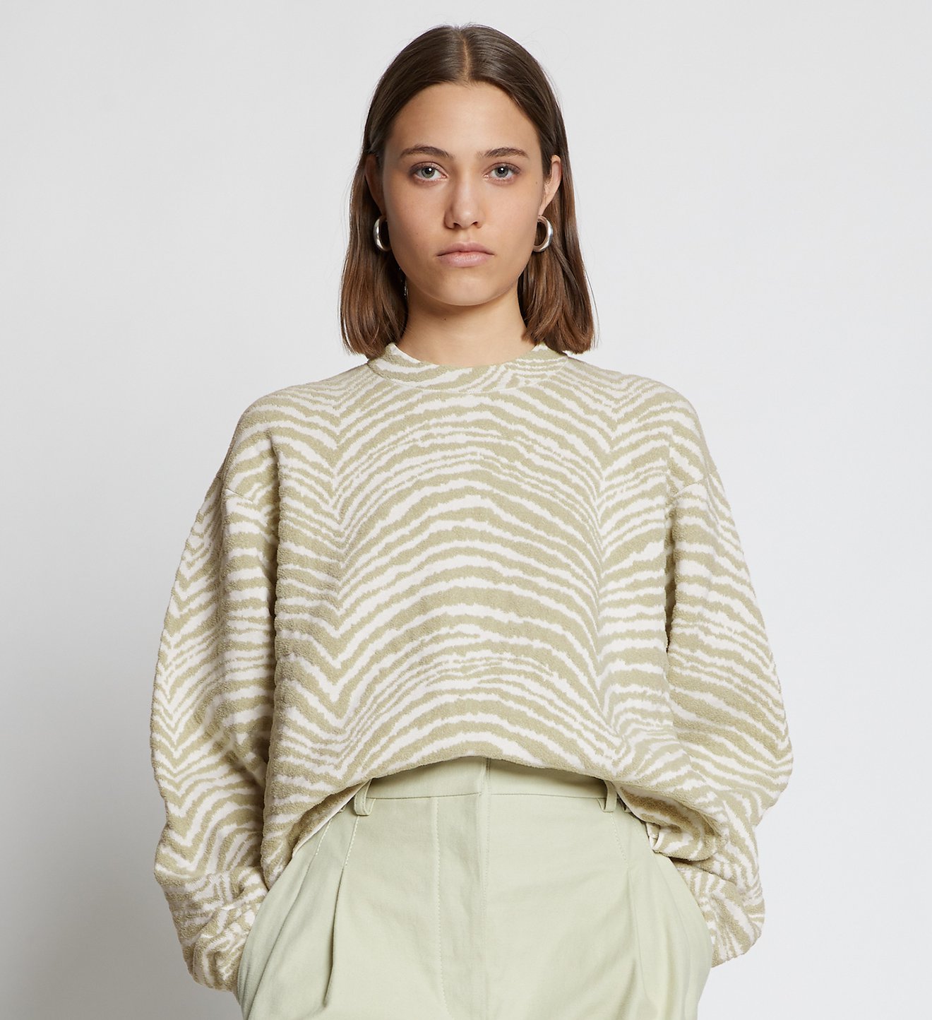 Animal Jacquard Sweater