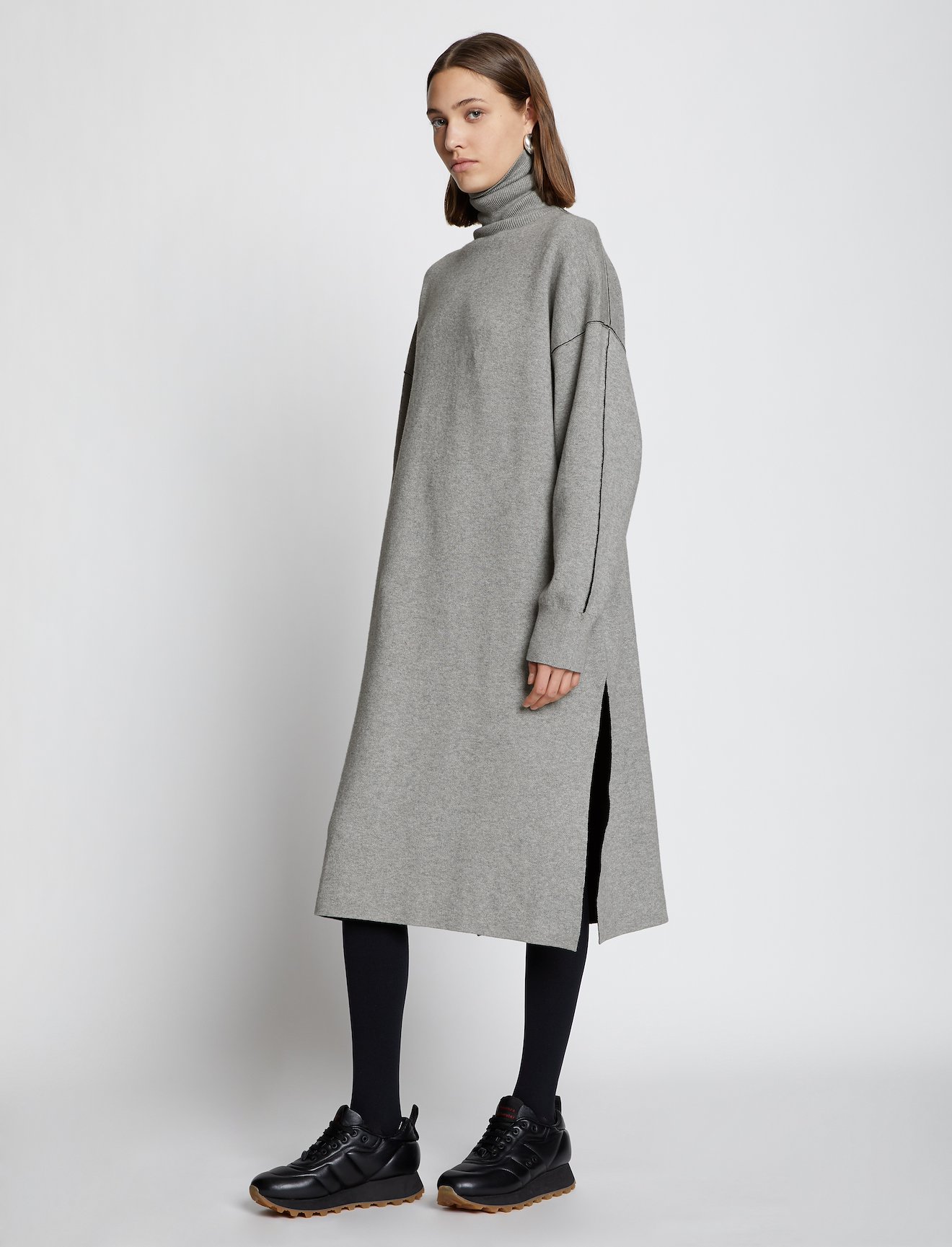 Cashmere Blend Turtleneck Dress #1