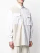 Givenchy rear print two-tone shirt