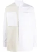 Image 1 of Givenchy rear print two-tone shirt