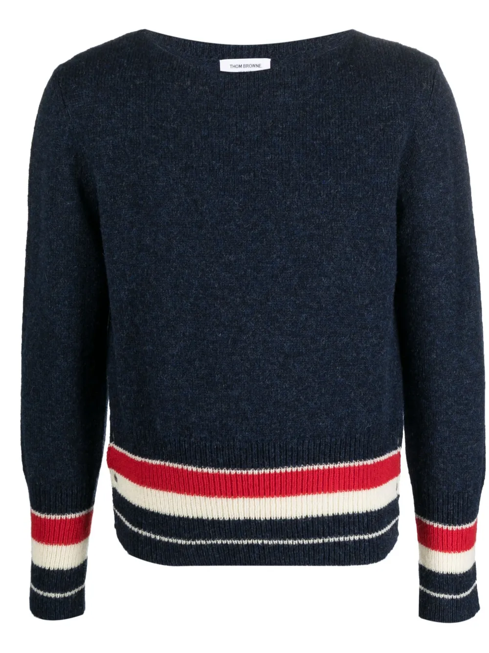 

Thom Browne RWB-stripe jumper - Blue