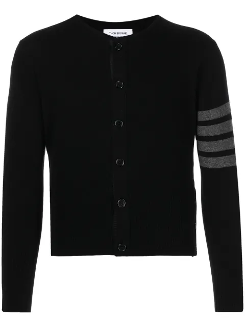 Thom Browne cárdigan con motivo 4-Bar