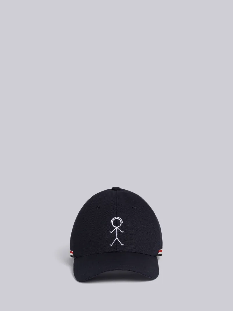 Navy Cotton Canvas Mr. Thom Icon 
