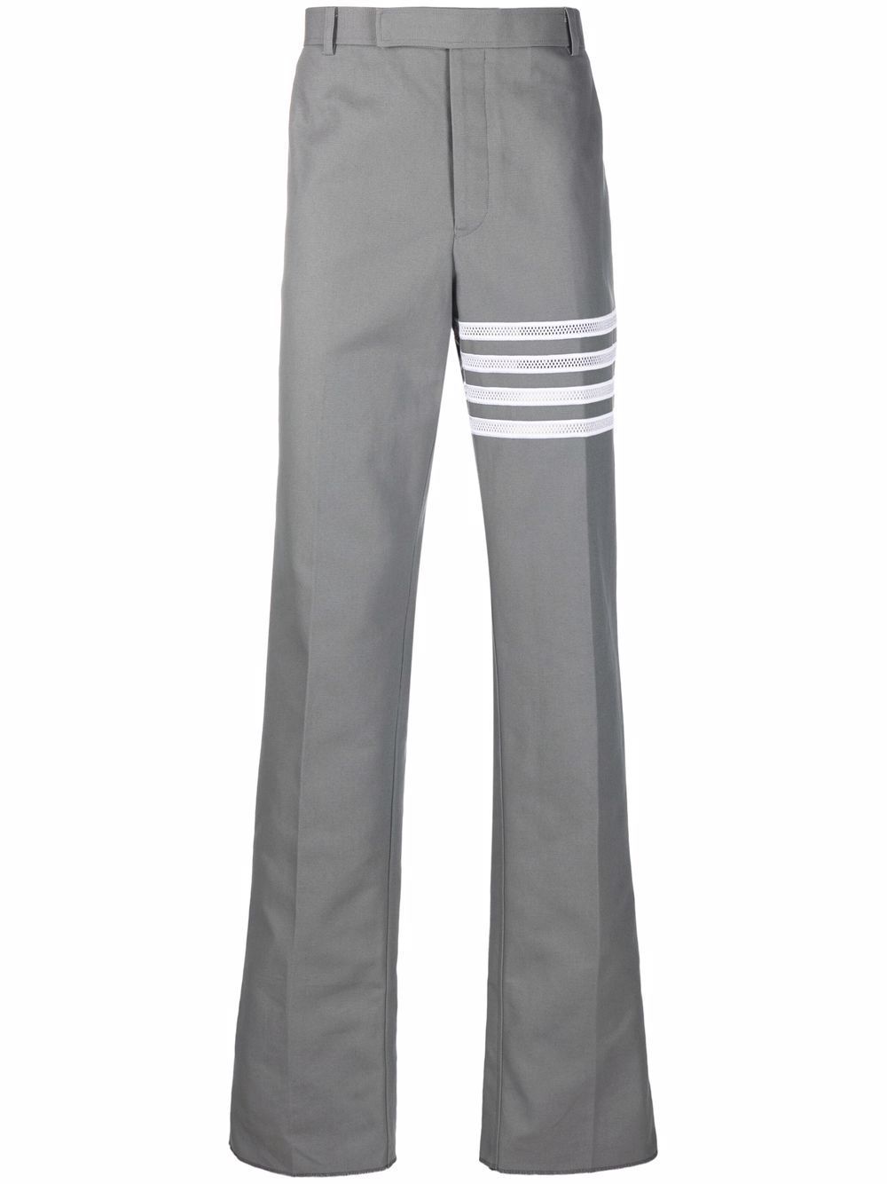 

Thom Browne pantalones de vestir con motivo 4-Bar - Gris