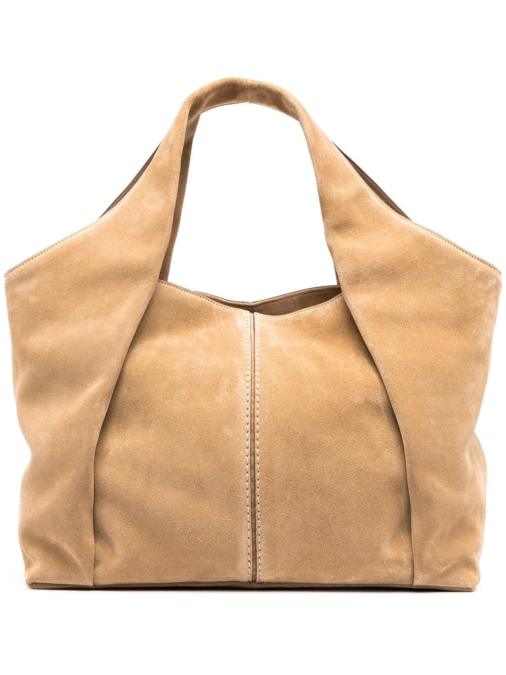 Tod's Large Shirt Tote Bag In Neutrals
