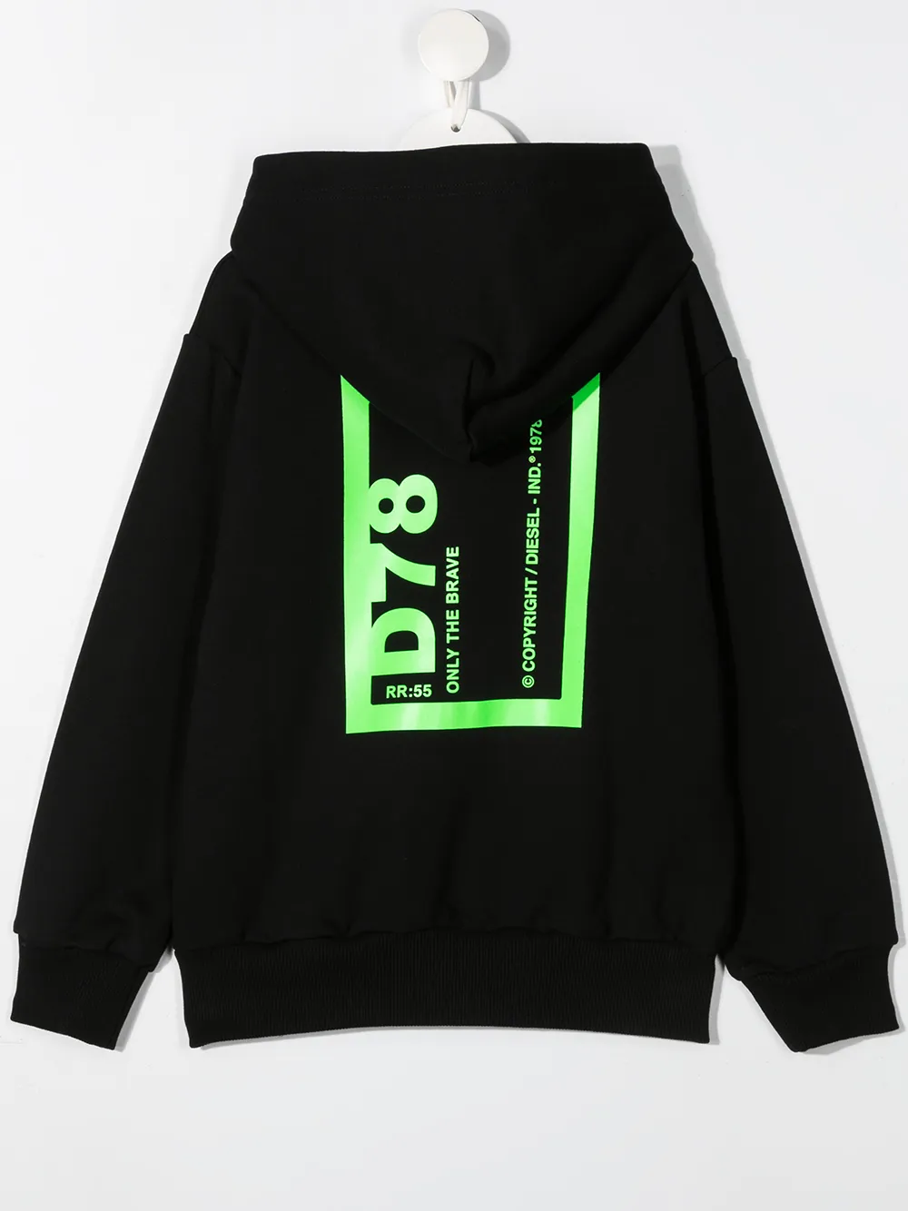 Teenager Logo Full-zip Hoodie - Green