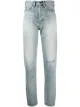 Image 1 of Saint Laurent high-waist ripped jeans