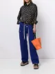 Image 2 of Plan C Klein straight led cotton trousers