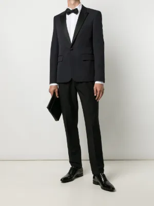 saint laurent black suit