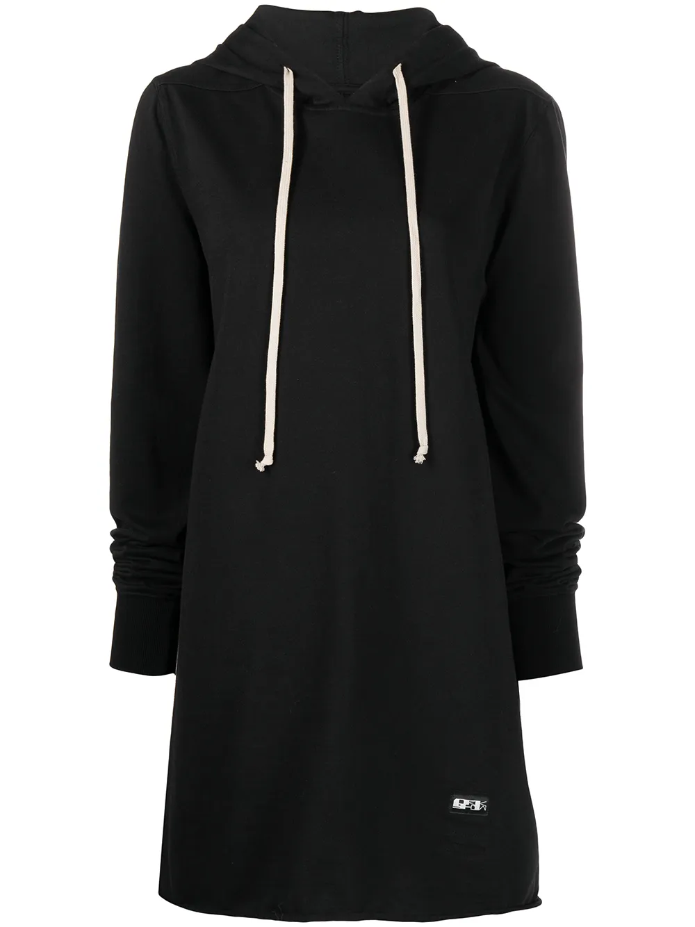 Rick Owens DRKSHDW худи с длинными рукавами и кулиской