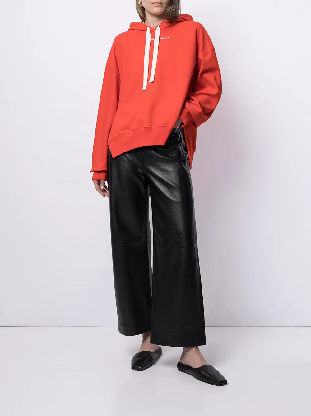 фото Proenza schouler white label худи с логотипом