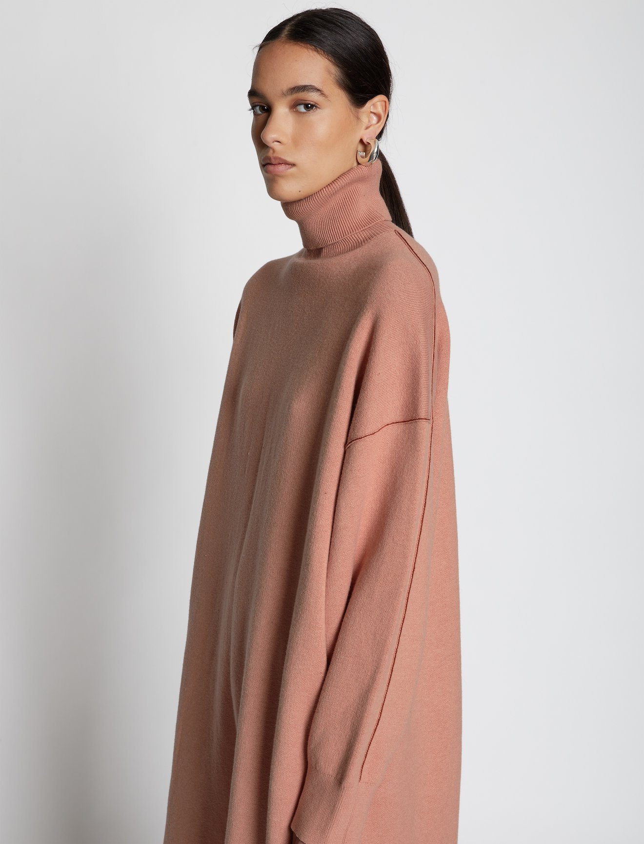 Cashmere Blend Turtleneck Dress #3