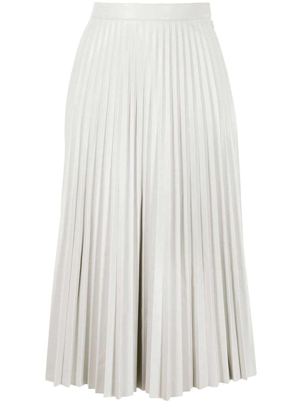 фото Proenza schouler white label плиссированная юбка из искусственной кожи