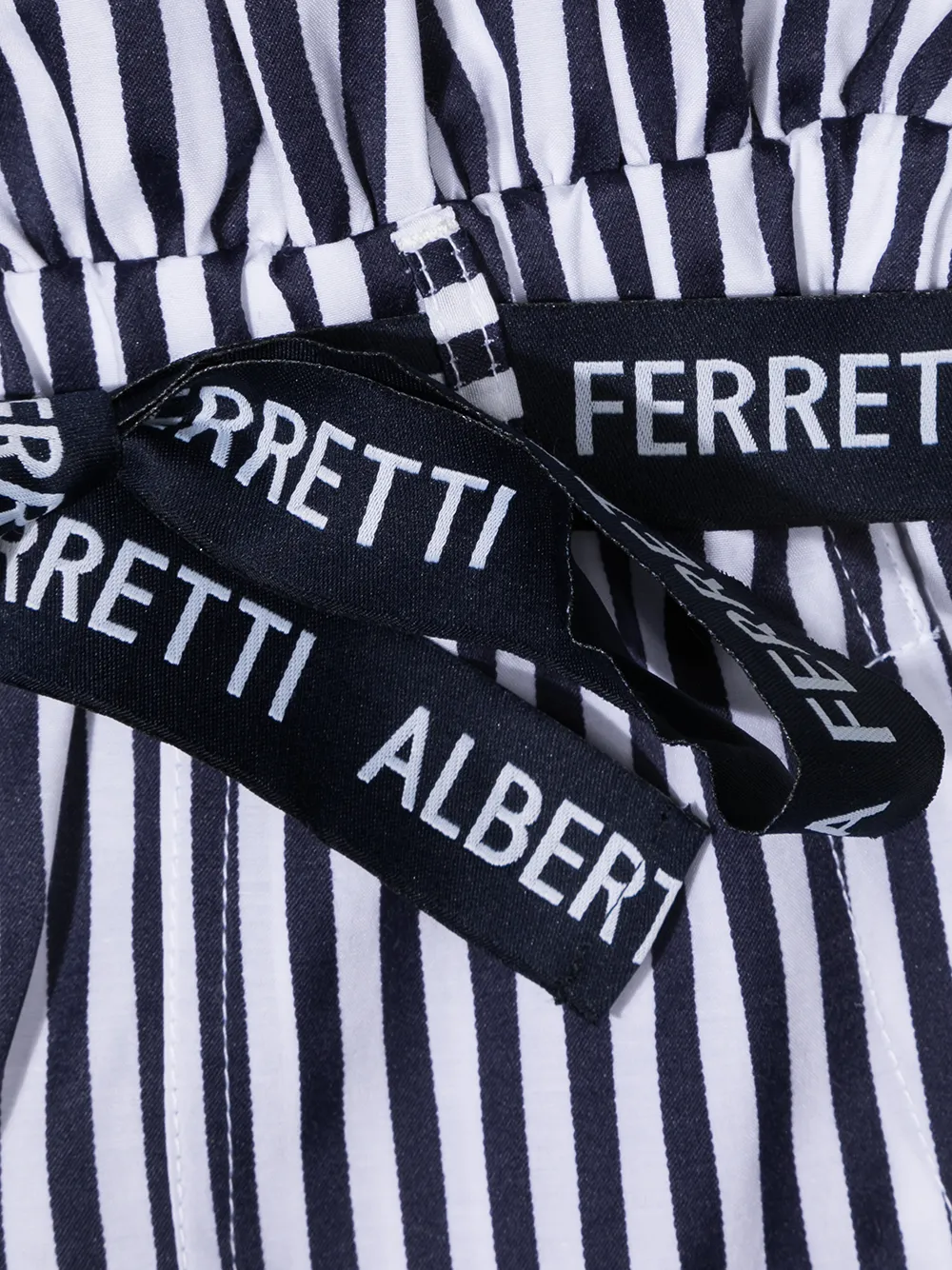 фото Alberta ferretti kids шорты в полоску