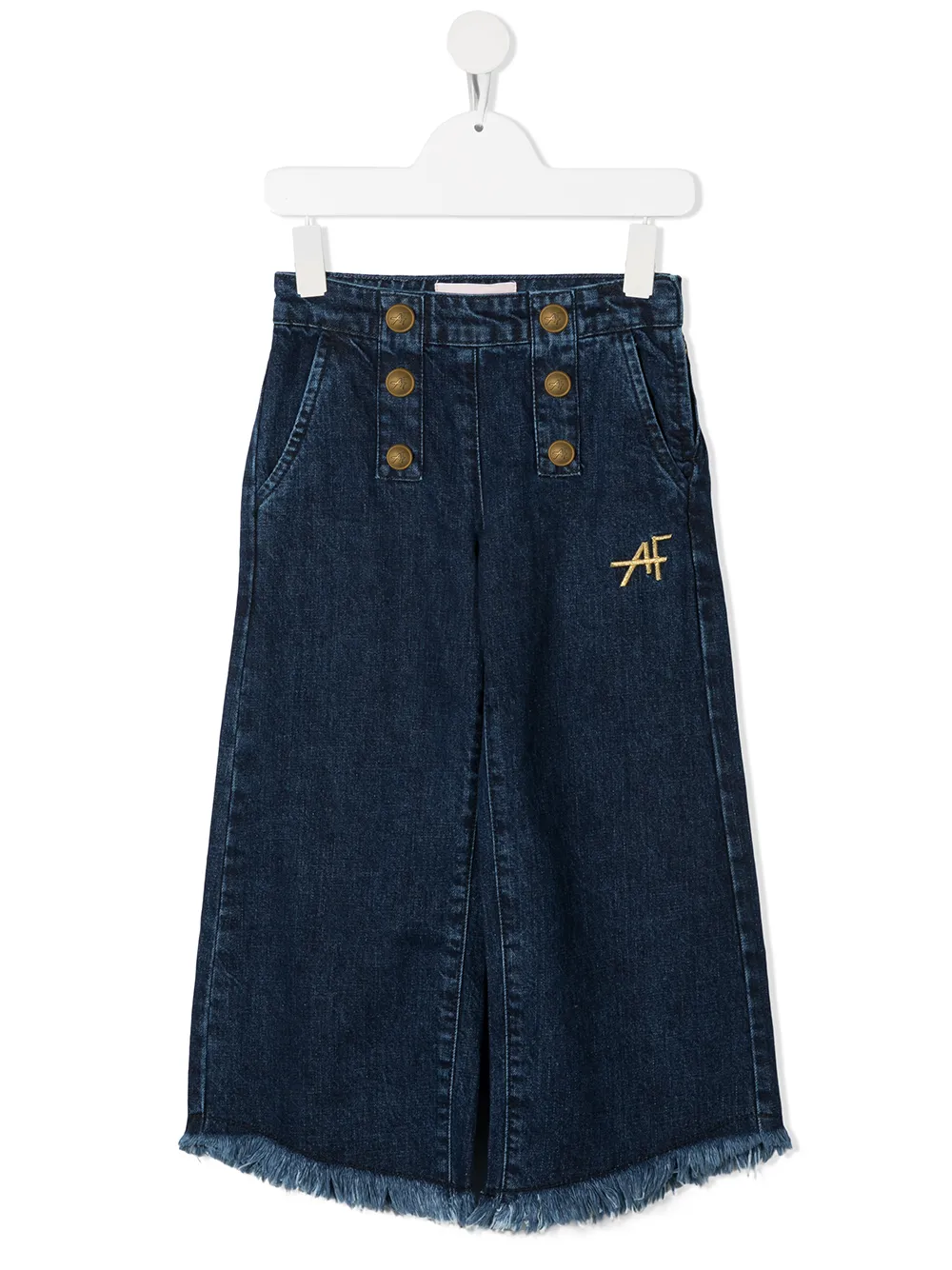 фото Alberta ferretti kids широкие джинсы