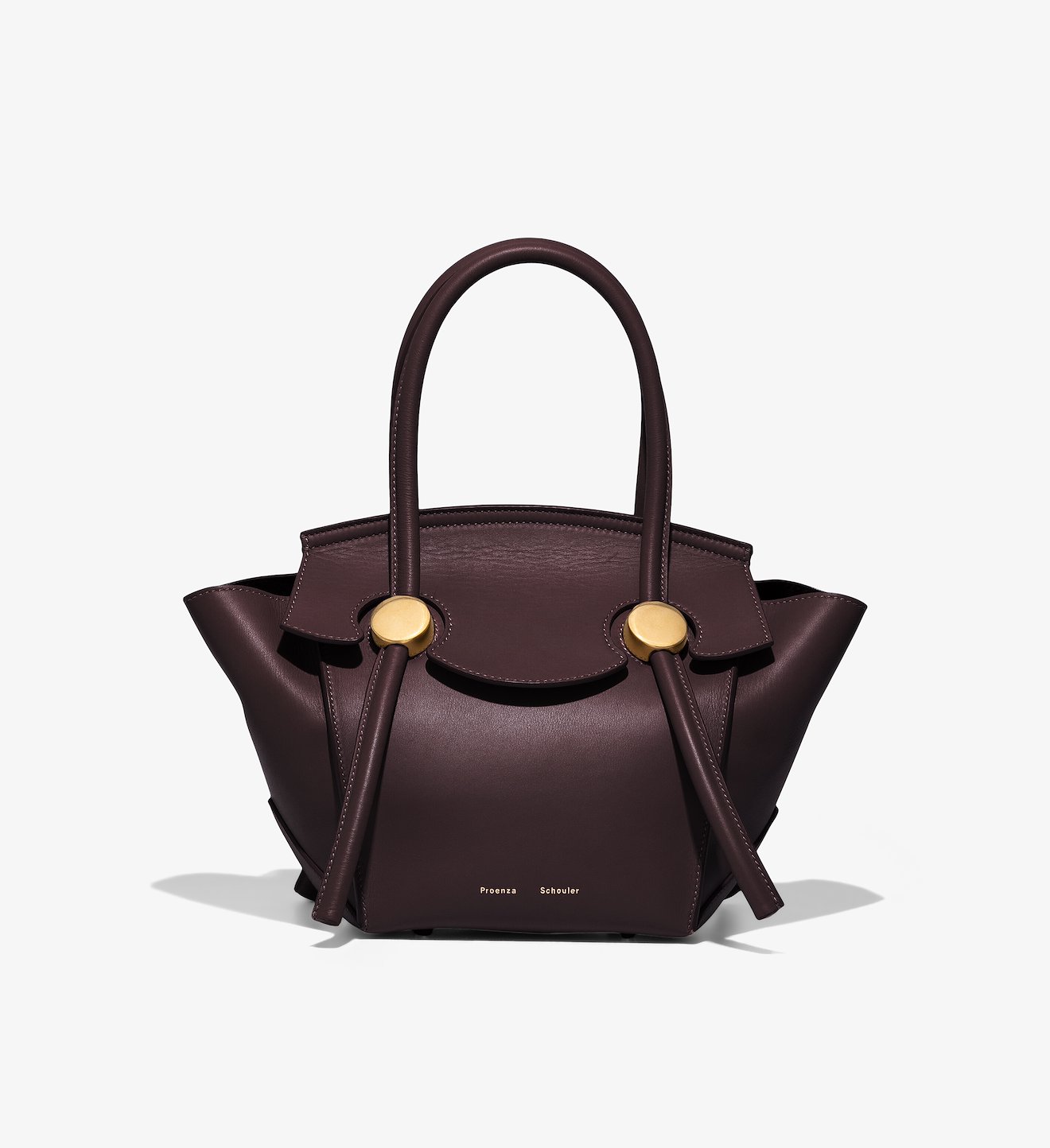 Small Pipe Bag in chocolate plum | Proenza Schouler