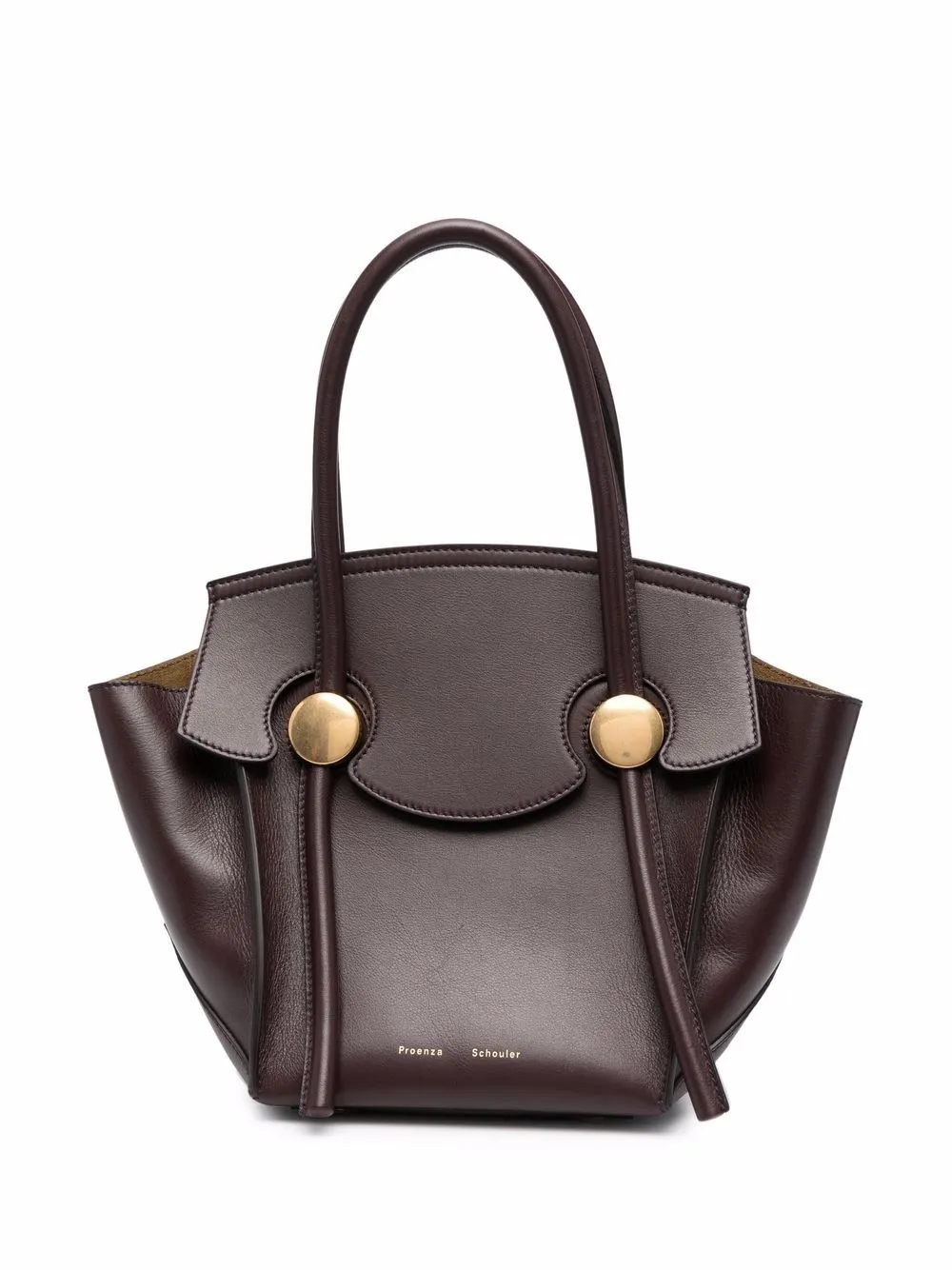 

Proenza Schouler tote Pipe pequeño - CHOCOLATE PLUM