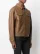 Han Kjøbenhavn vegan leather shirt jacket