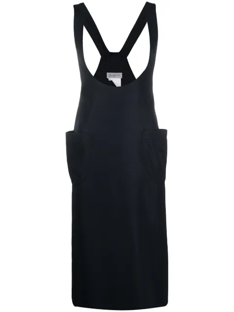 Yohji Yamamoto Pre-Owned 1990s midi pinafore dress