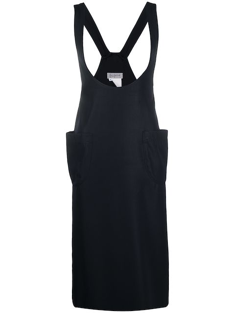 Yohji Yamamoto Pre-Owned 1990s midi pinafore dress