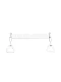 Xander Zhou Electroplated stainless steel key ring - Silver