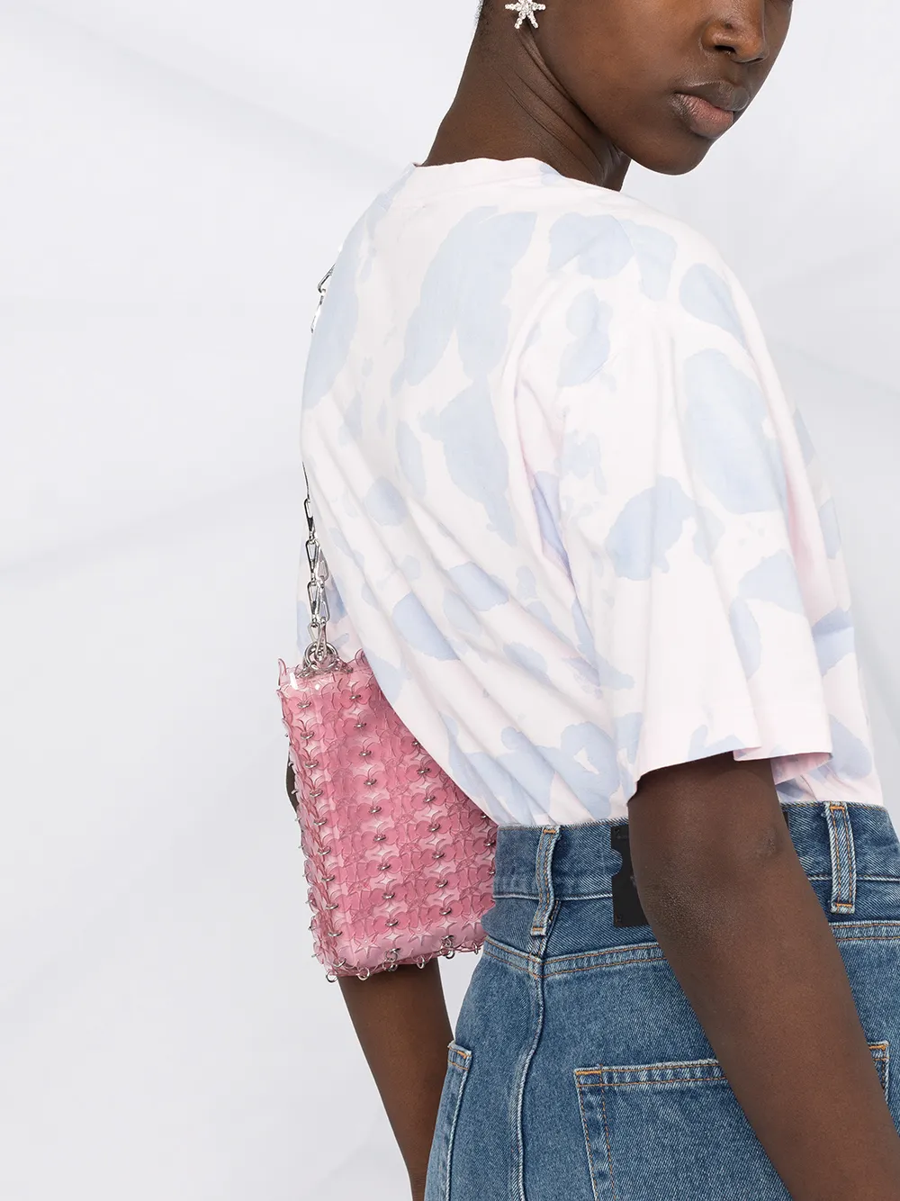 фото Versace jeans couture футболка с абстрактным принтом