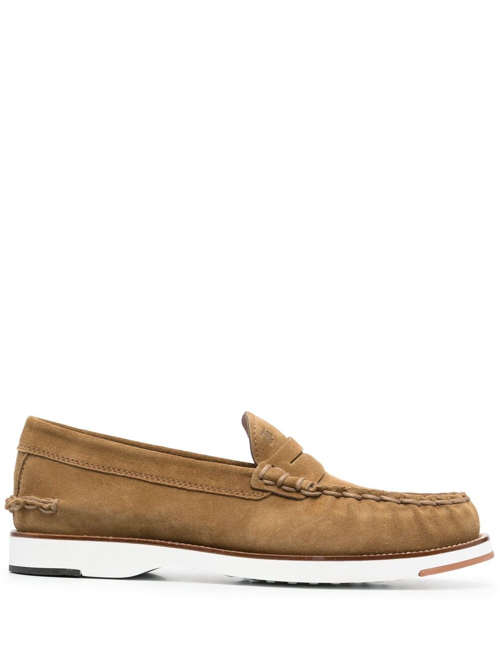 

Tod's contrasting sole penny loafers - Neutrals