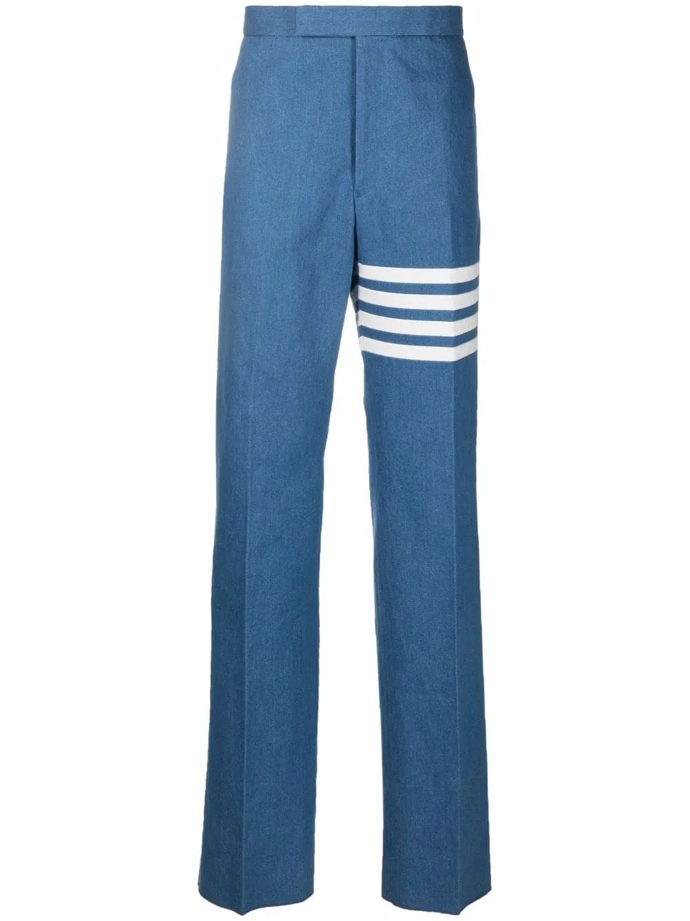 

Thom Browne pantalones de vestir con motivo 4-Bar - Azul