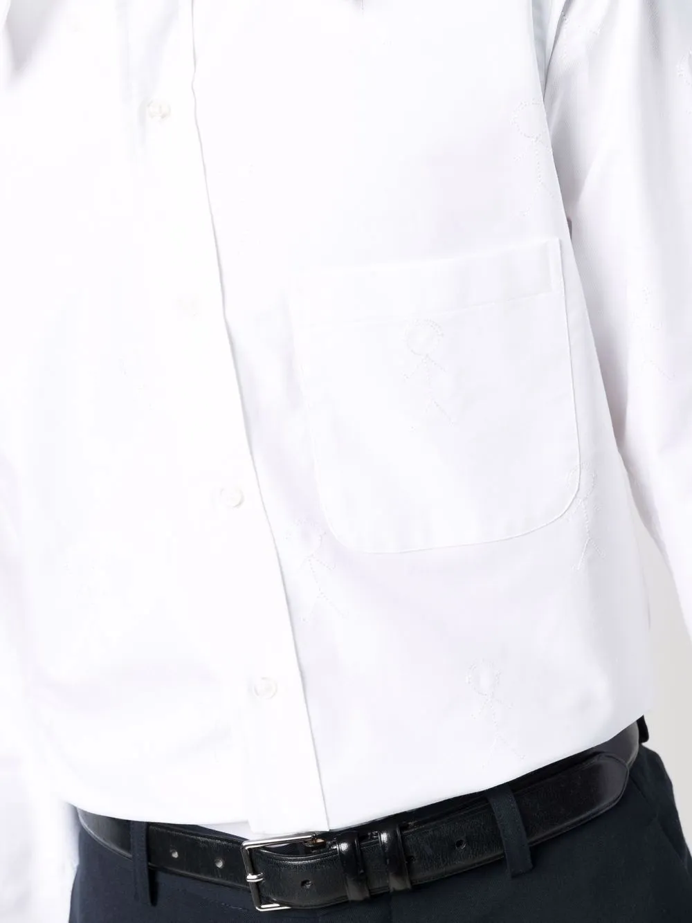 Thom Browne Classic Oxford Shirt In White