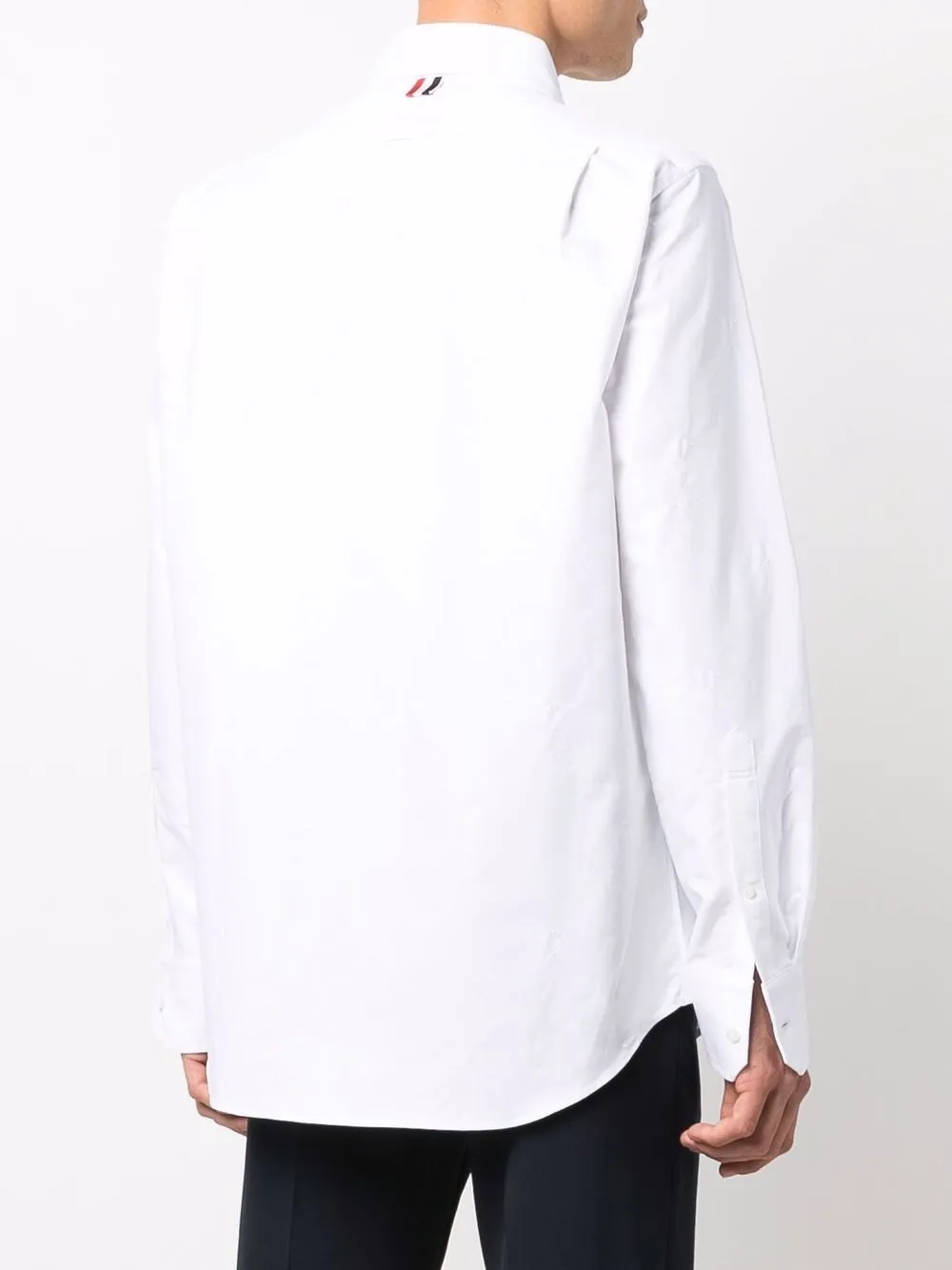 Thom Browne Classic Oxford Shirt In White