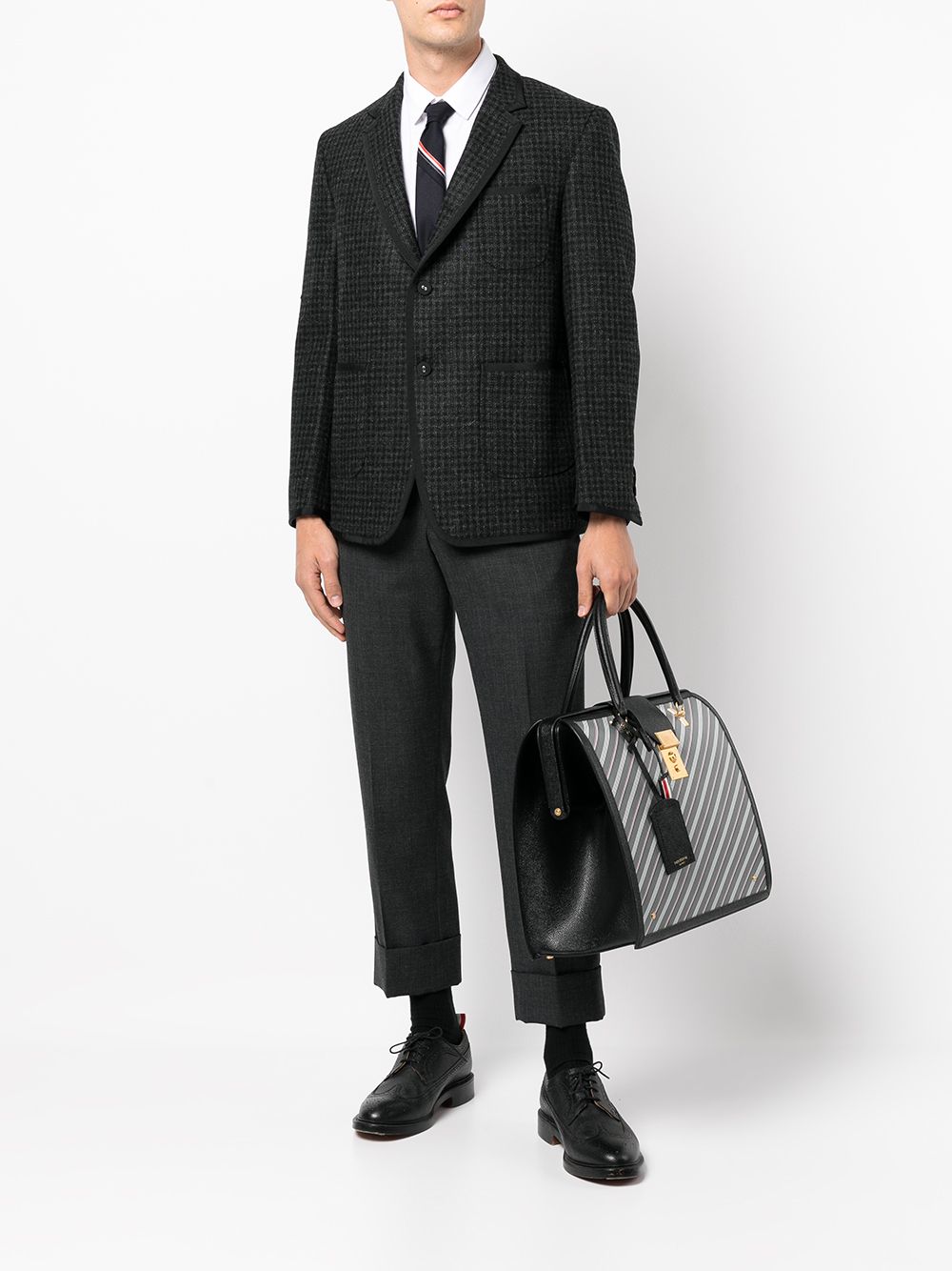 фото Thom browne портфель в полоску