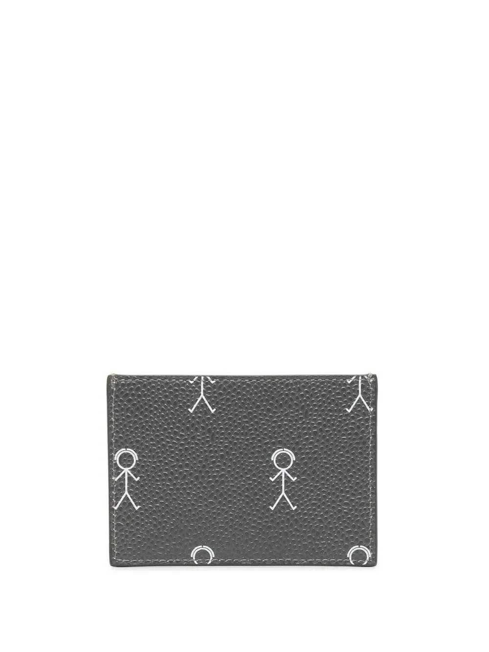 

Thom Browne tarjetero Mr. Thom Icon - Gris